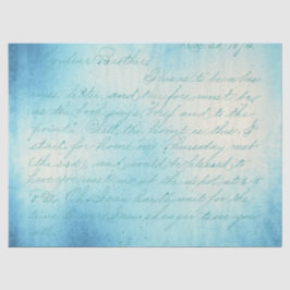 Papel De Seda Ephemera Blue Paper Series Design 4