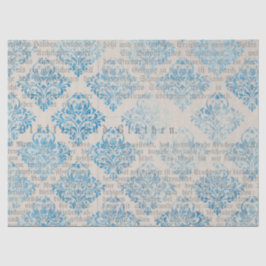 Papel De Seda Ephemera Blue Paper Series Design 6