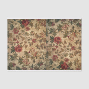 Papel De Seda Ephemera da Colheita de Decoupage de Tapeçaria Vin