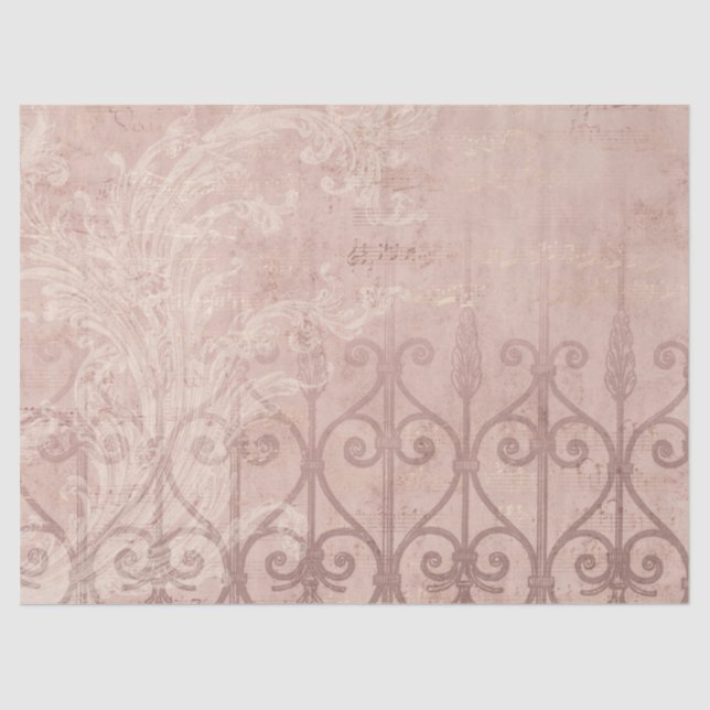 Papel De Seda Ephemera French Paper Series Design 12 (Frente )