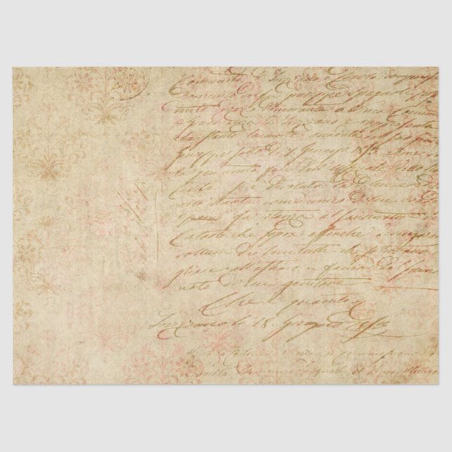 Papel De Seda Ephemera French Paper Series Design 2 (Frente )