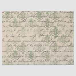 Papel De Seda Ephemera Green Paper Série Design 24