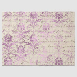 Papel De Seda Ephemera Lavendar Paper Series Design 19