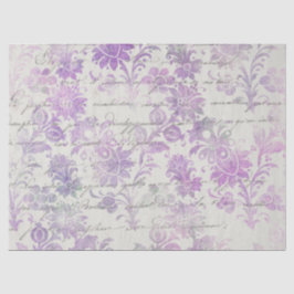 Papel De Seda Ephemera Lavendar Paper Series Design 2