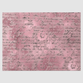 Papel De Seda Ephemera Pink Paper Series Design 18