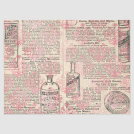 Papel De Seda Ephemera Pink Paper Series Design 20