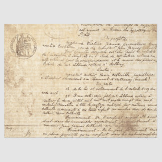 Papel De Seda Ephemera Sepia Série Paper Design 9