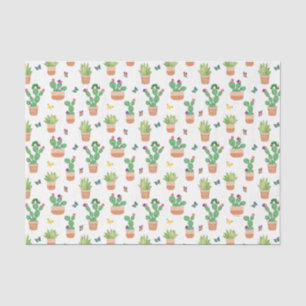 Papel De Seda Eric Carle Lagarta, Cactus e Borboleta Pa