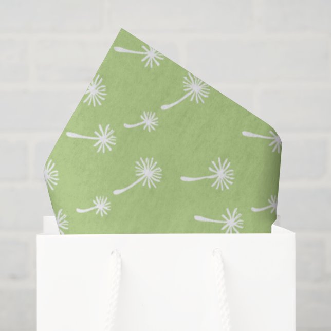 Papel De Seda Erva Daninha Happens fofo cínico dandelion Engraça (Sacola de presentes)