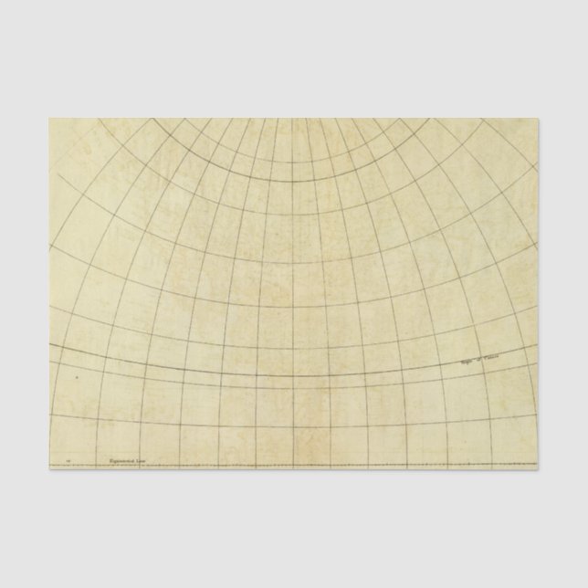 Papel De Seda Esboço de Ásia (Frente )
