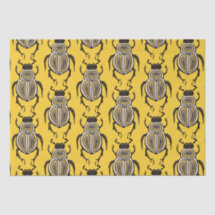 Papel De Seda Escarpa Amarelo Inseto