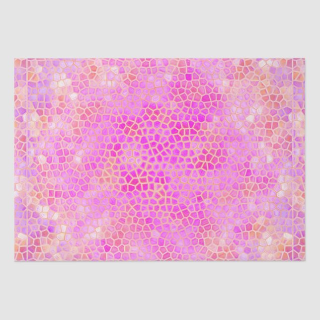 Papel De Seda Esconder Dinossauro Rosa (Frente )