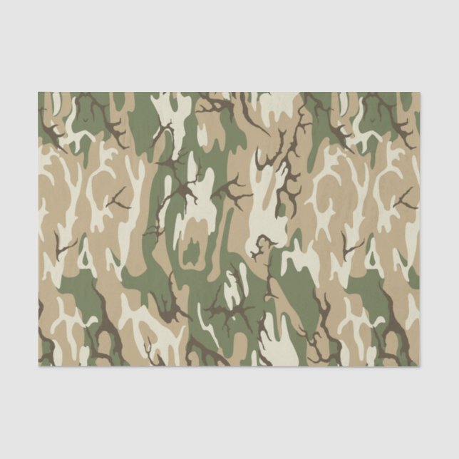Papel De Seda Esfregue Camo (Frente )