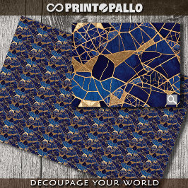 Papel De Seda Espelho de vidro Kintsugi -