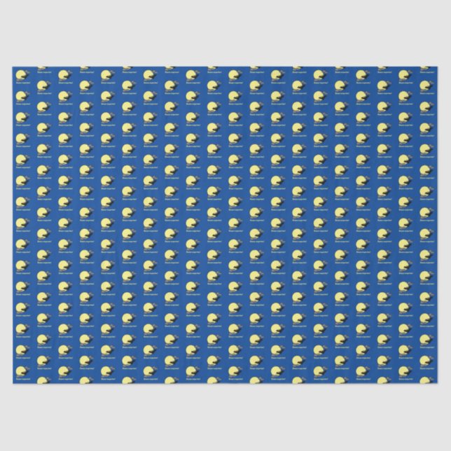 Papel De Seda Esperanto: Bonan Vesperton! Luz Noturna (Frente )