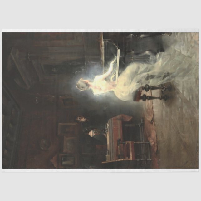 Papel De Seda Espírito de George Roux 1885 (Frente )