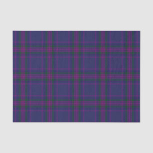 Papel De Seda Espírito do Tartan incorporado de Scotland