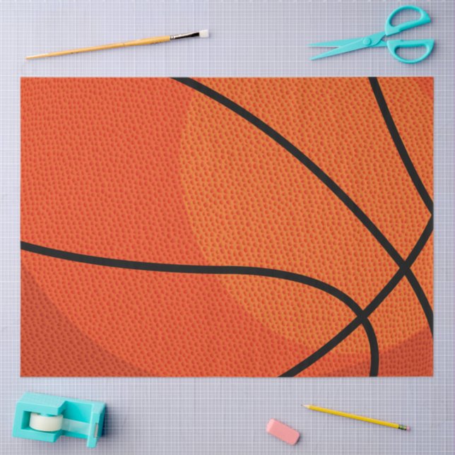Papel De Seda Esportes de basquetebol (Arte )