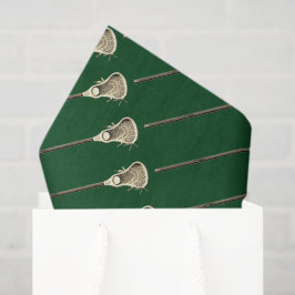 Papel de seda esportivo Lacrosse Verde