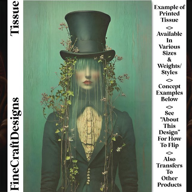 Papel De Seda Esposa Eetérea Em Véu, Olhos Obscutiram Desligamen (Criador carregado)