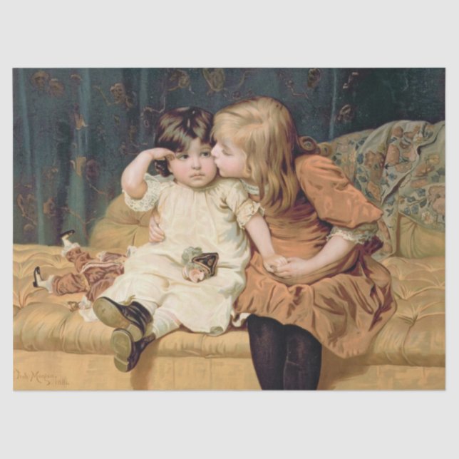 Papel De Seda Esquece (por Frederick Morgan) (Frente )