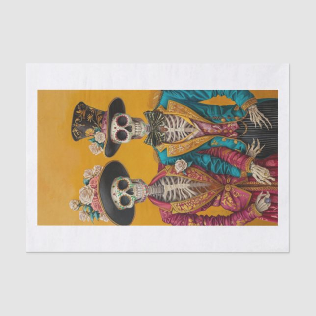 Papel De Seda Esqueleto Lyfe21 (Frente )