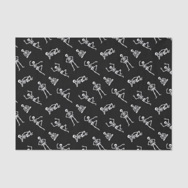 Papel De Seda Esqueletos (Frente )