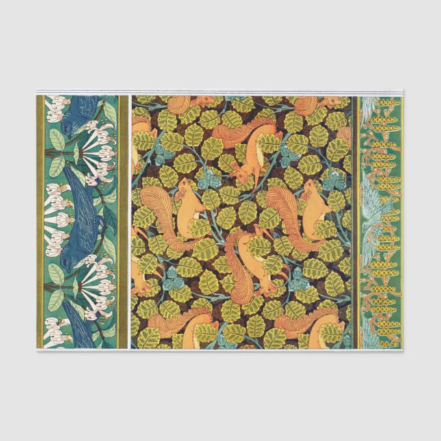 Papel De Seda Esquilos (Frente )