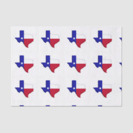 Papel De Seda Estado do Texas Lonestar Gift Wrap