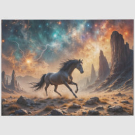 Papel De Seda Estalhão do Deserto Selvagem - estrelas da nebulos