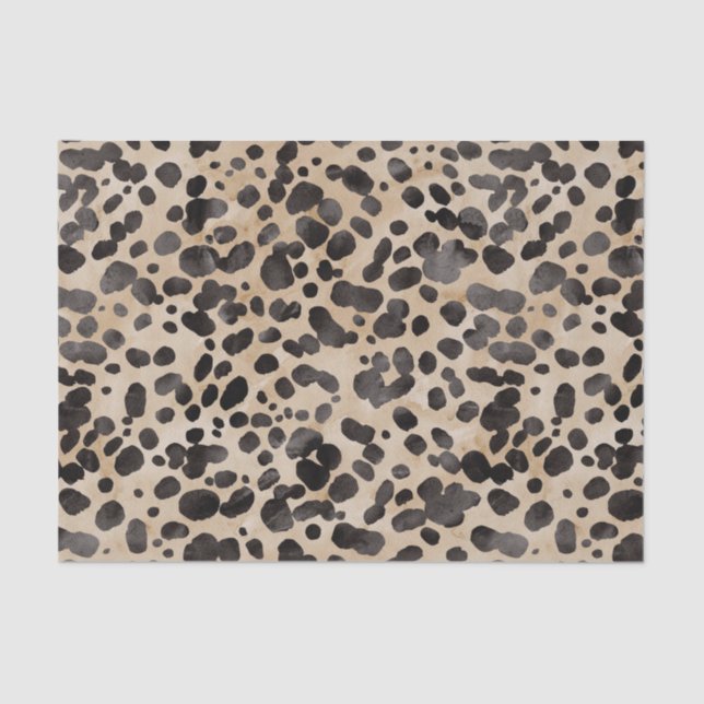 Papel De Seda Estampa Chic de Leopardo (Frente )