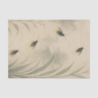 Papel de seda estampa firefly japonês