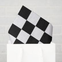 Estampa Xadrez Preto e Branco
