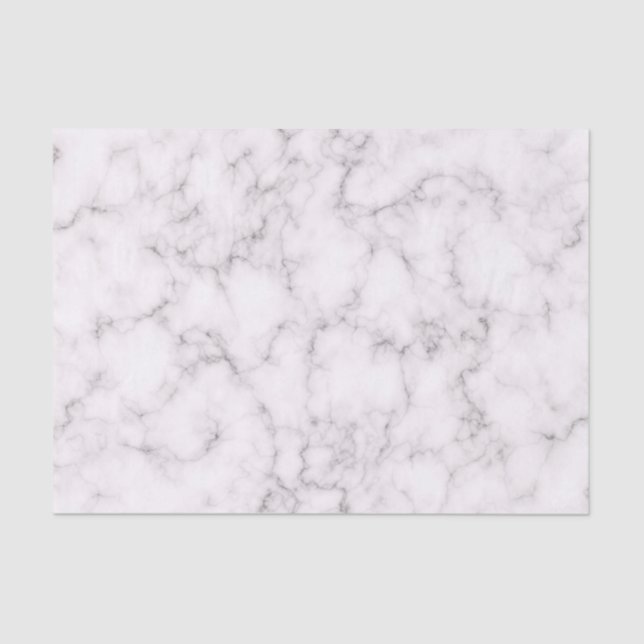 Papel De Seda Estilo de mármore elegante (Frente )