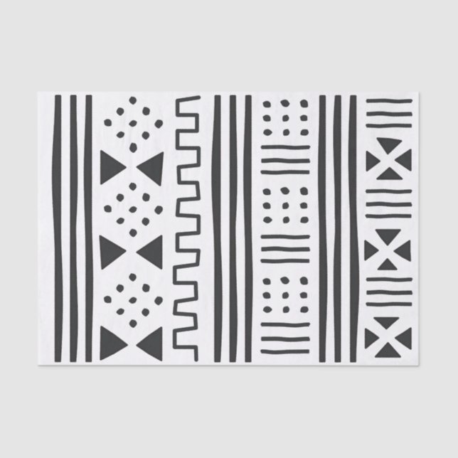 Papel De Seda Estilo de Mudprint (Frente )