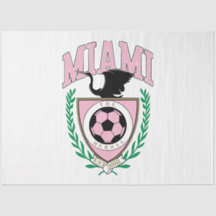 Papel De Seda Estilo de Variação de Futebol de Miami