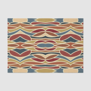 Papel De Seda Estilo de Vidro Geométrico Opaco Design