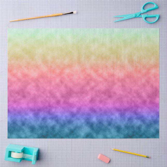 Papel De Seda Estratificação de Pastel (Arte )