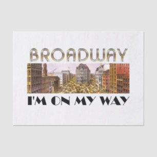 Papel De Seda Estrela de Broadway do T