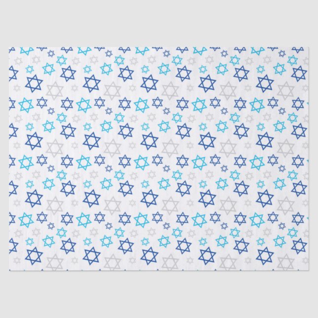 Papel De Seda Estrela de Davi  (Frente )