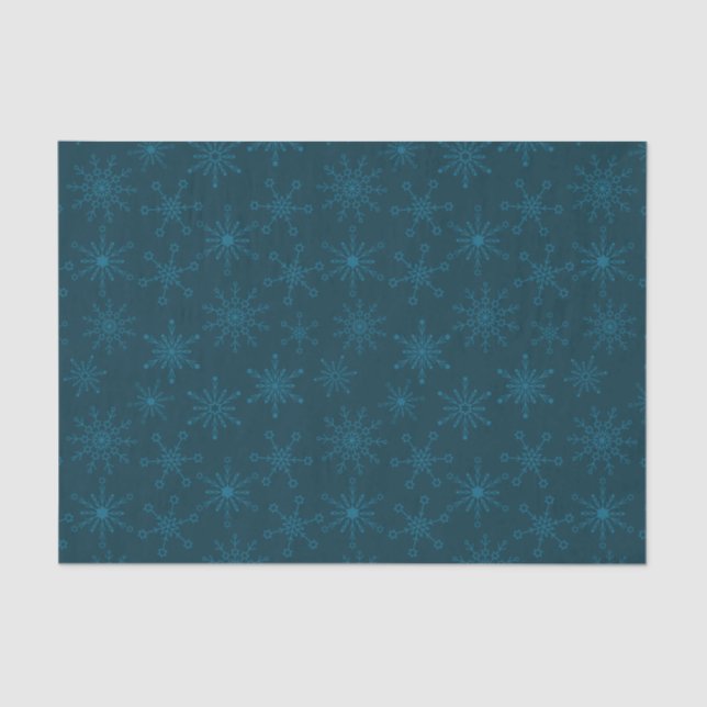 Papel De Seda Estrela de David Snowflakes (Frente )