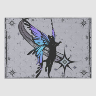 Papel De Seda Estrela de Gato Cósmico