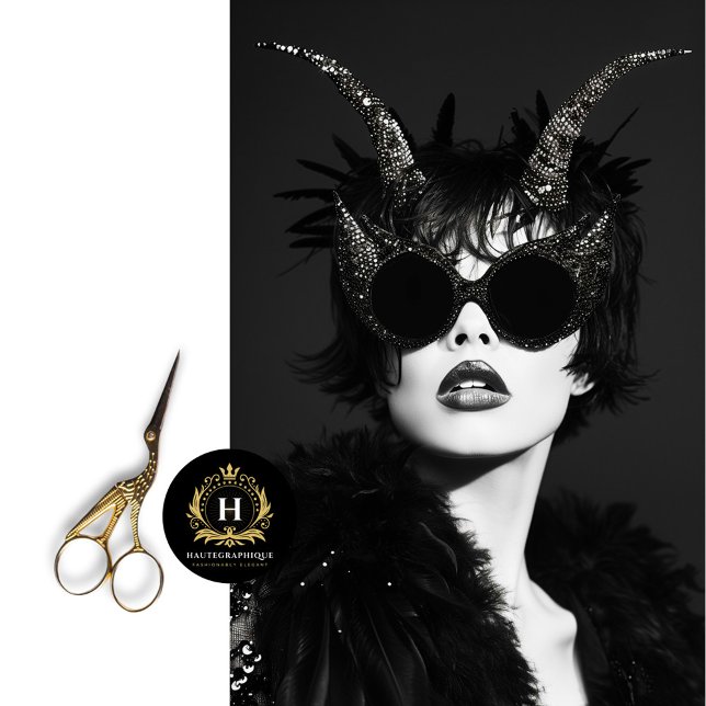 Papel De Seda Estrela de Rock Escuro com Disco de Cavalos (Criador carregado)