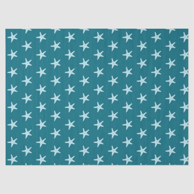 Papel De Seda  Estrela-do-mar fofa  (Frente )