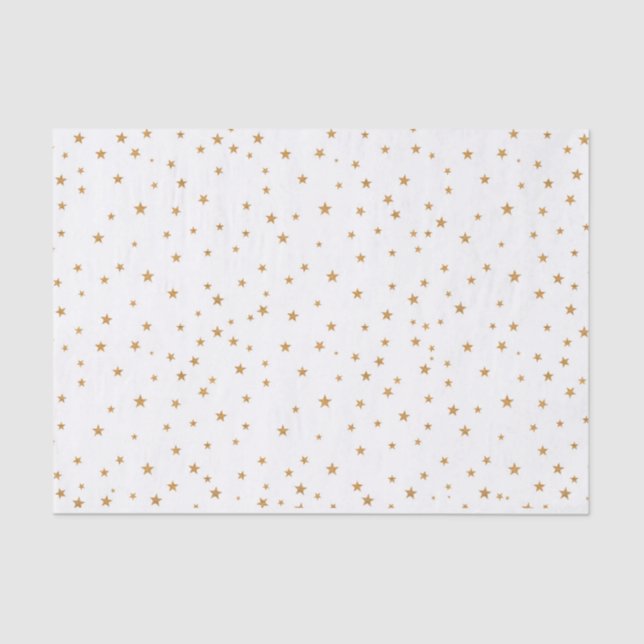 Papel De Seda Estrelas Pequenas Grelha (Frente )
