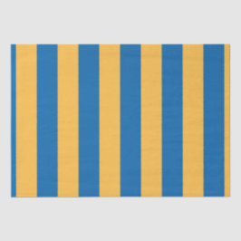 Papel De Seda Estrias Amarelas do Céu Azul e Quente