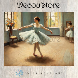 Papel De Seda Estúdio de Bailarina Clássica Decoupage