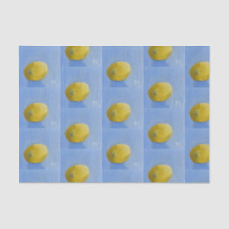Papel De Seda Estudo sobre Lemon