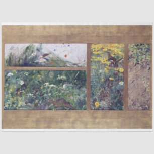 Papel De Seda Estudos sobre aves, Bruno Liljefors