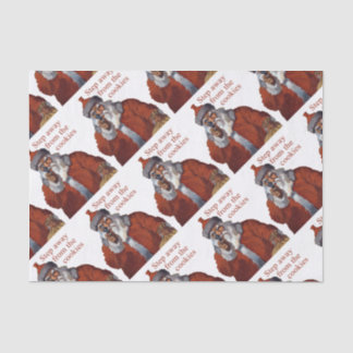 Papel De Seda Etapa longe dos biscoitos